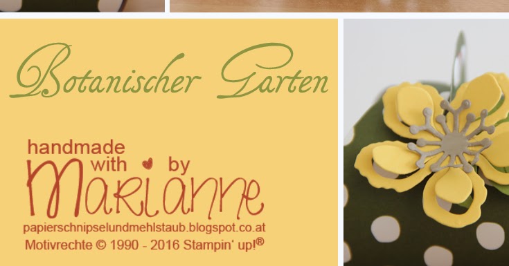 Papierschnipsel & Mehlstaub: Botanischer Garten