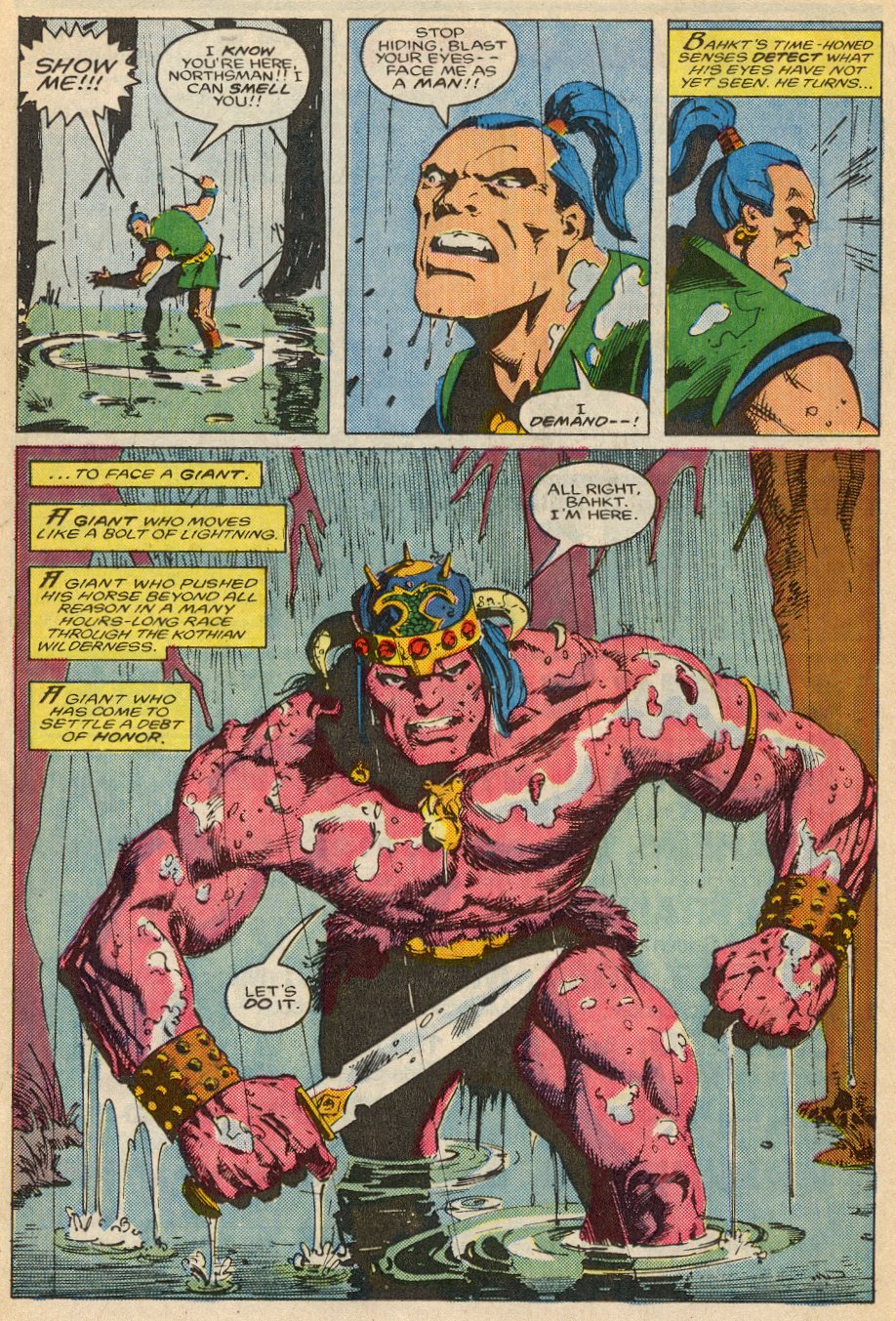 Conan the Barbarian (1970) Issue #195 #207 - English 21