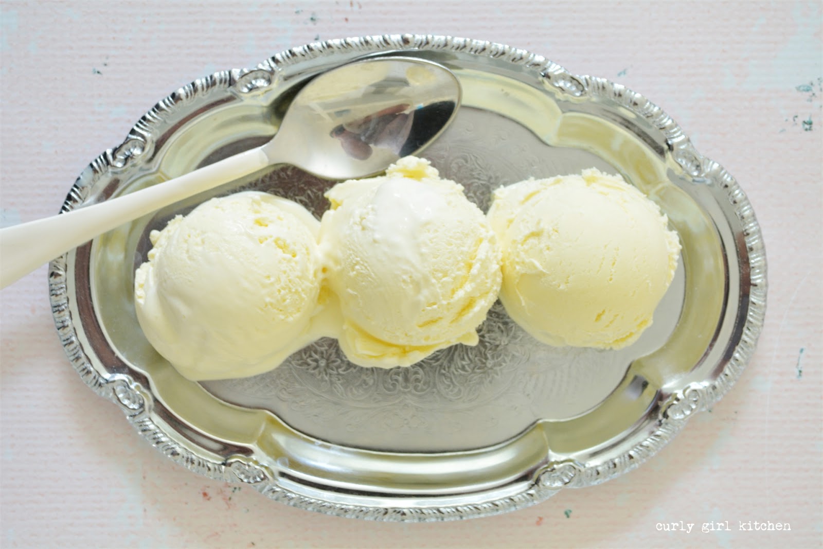 Curly Girl Kitchen Lemon Curd Ice Cream