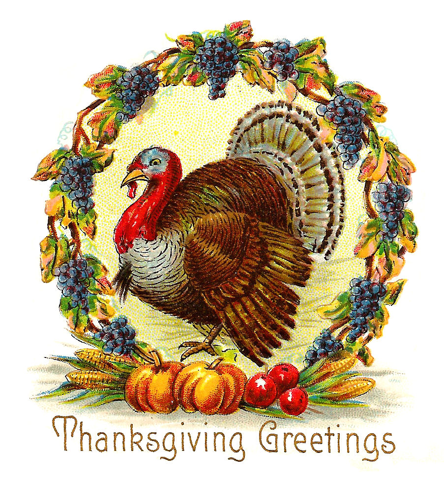 Vintage Thanksgiving Clipart 66