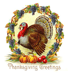 Antique Images: Free Thanksgiving Day Graphic: Thanksgiving Turkey with ...