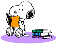 A Snoopy le gusta leer