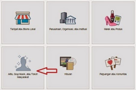 Cara Membuat Halaman Fanspage Langkah 2 Cara Membuat Halaman Fanspage Langkah 2