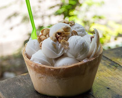 coconut ice cream