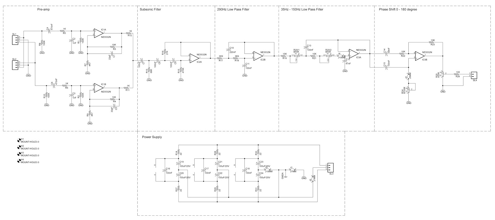 Psb speakers subsonic 5i схема