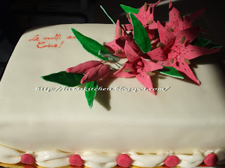 Tort cu crini pentru Crina