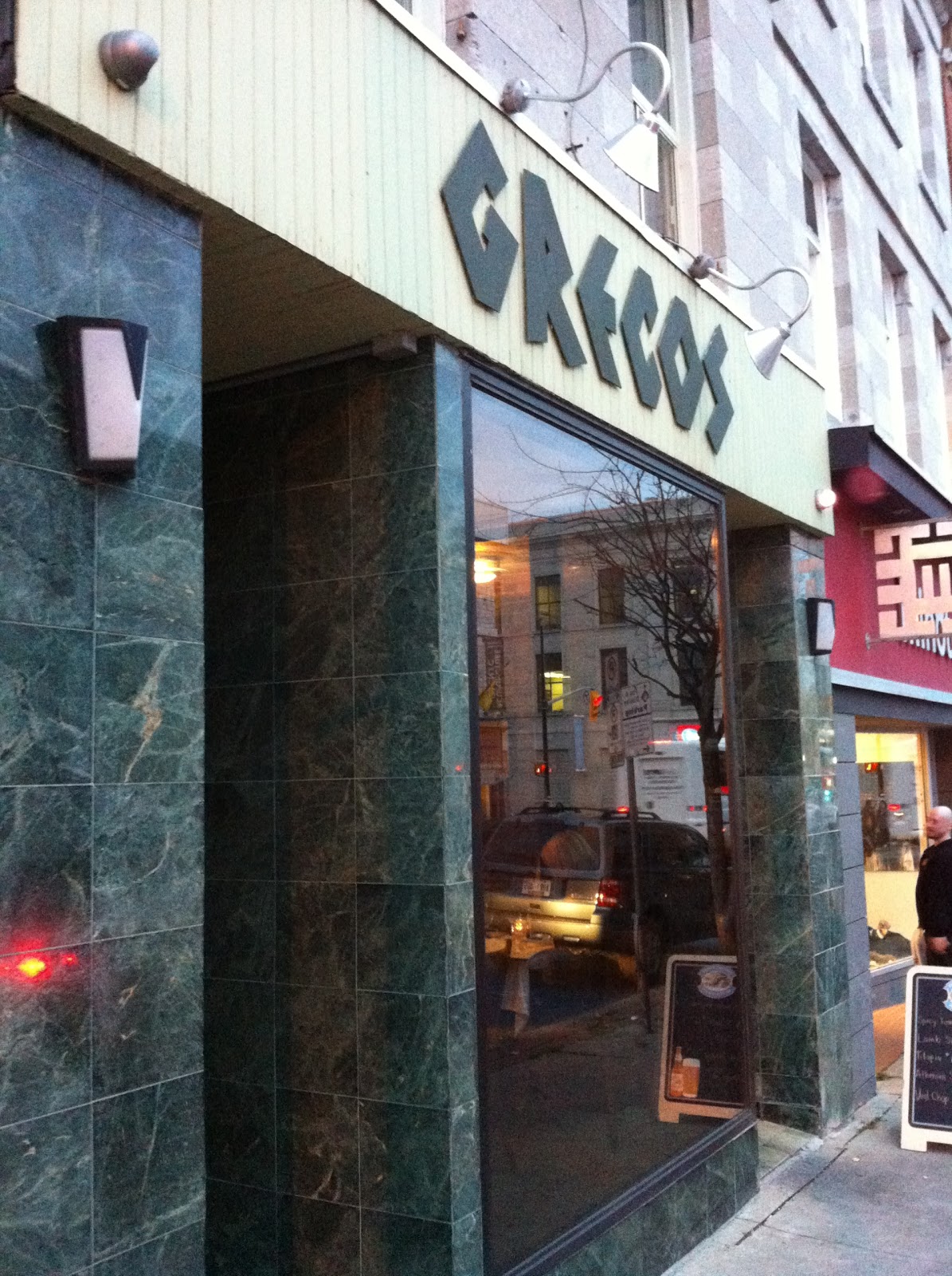 A Dining Adventure 40 Restaurants in 40 Weeks Grecos Wine Bar and Grill