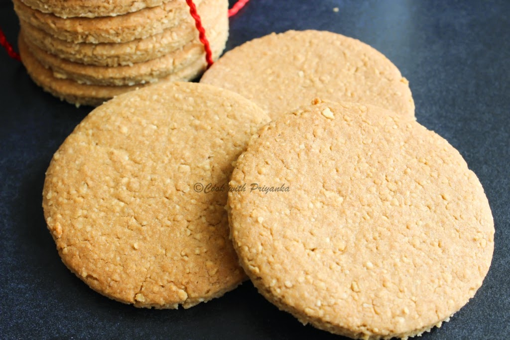 Cook with Priyanka Homemade Digestive Bicuits/Graham crackers