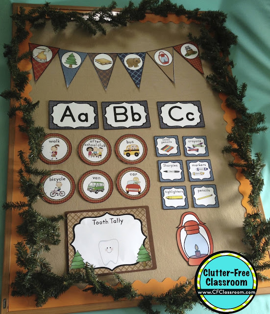 Camping Themed Classroom Ideas Printable Classroom Decorations