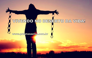 VIVENDO NO DESERTO DA VIDA! www.prnatanaelsp.com.br