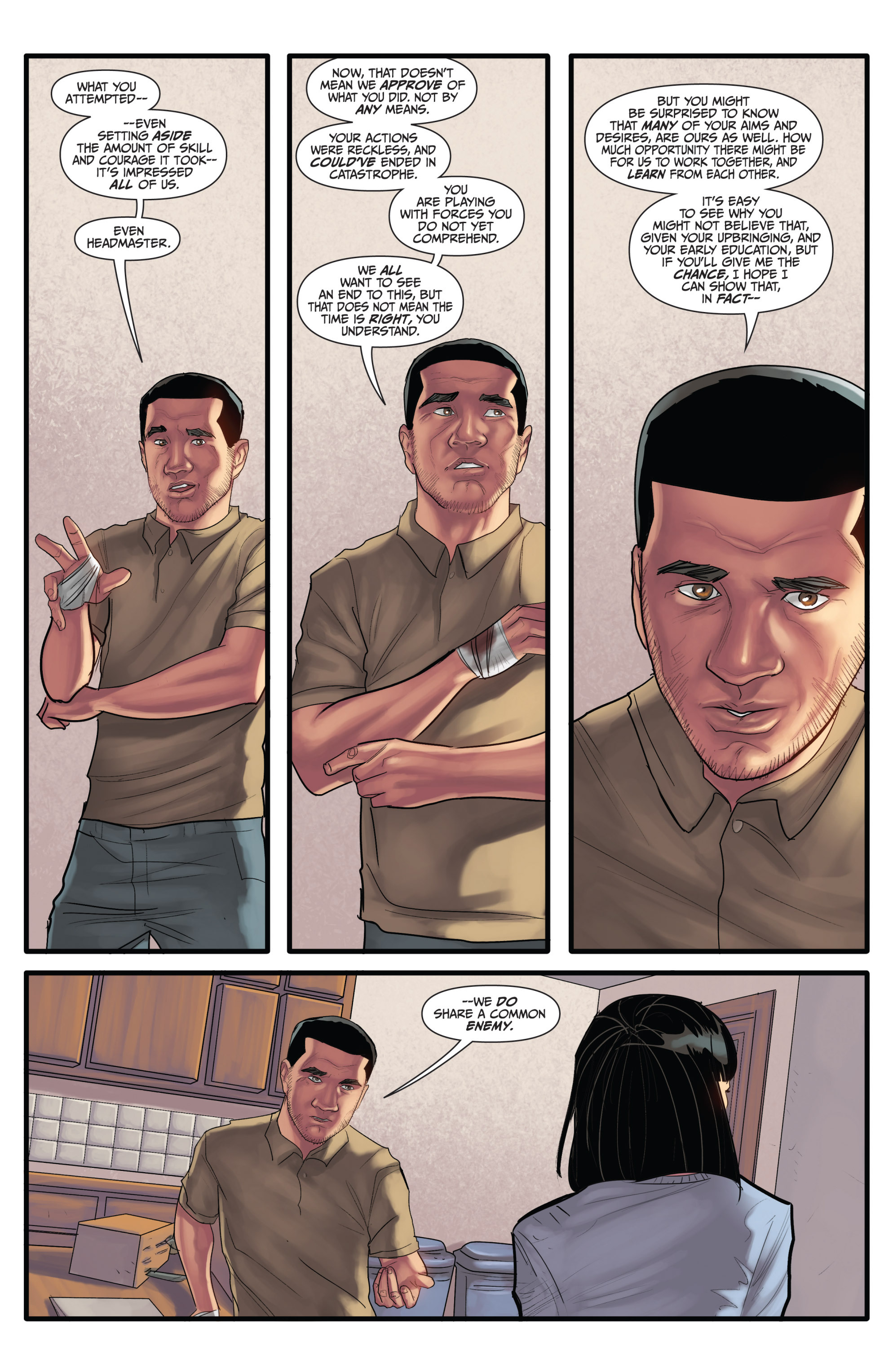 Read online Morning Glories comic -  Issue #30 - 27