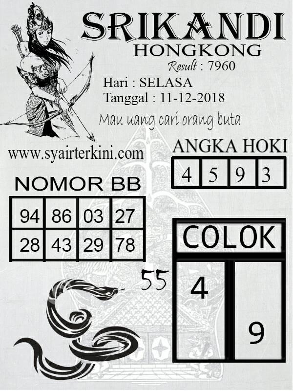 Gambar Syair Hk Selasa 11 Desember 2018 Okekode