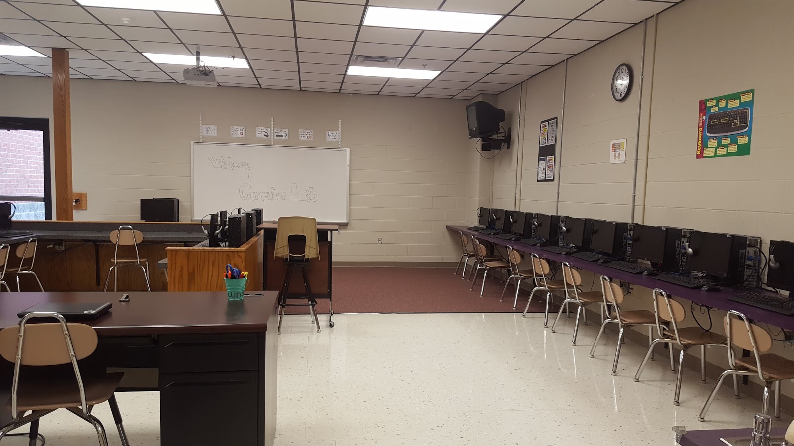 Ms. Brooke's Lab Computer Lab Planning and Organization 101