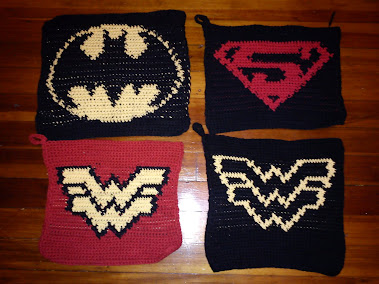 Superhero Potholders