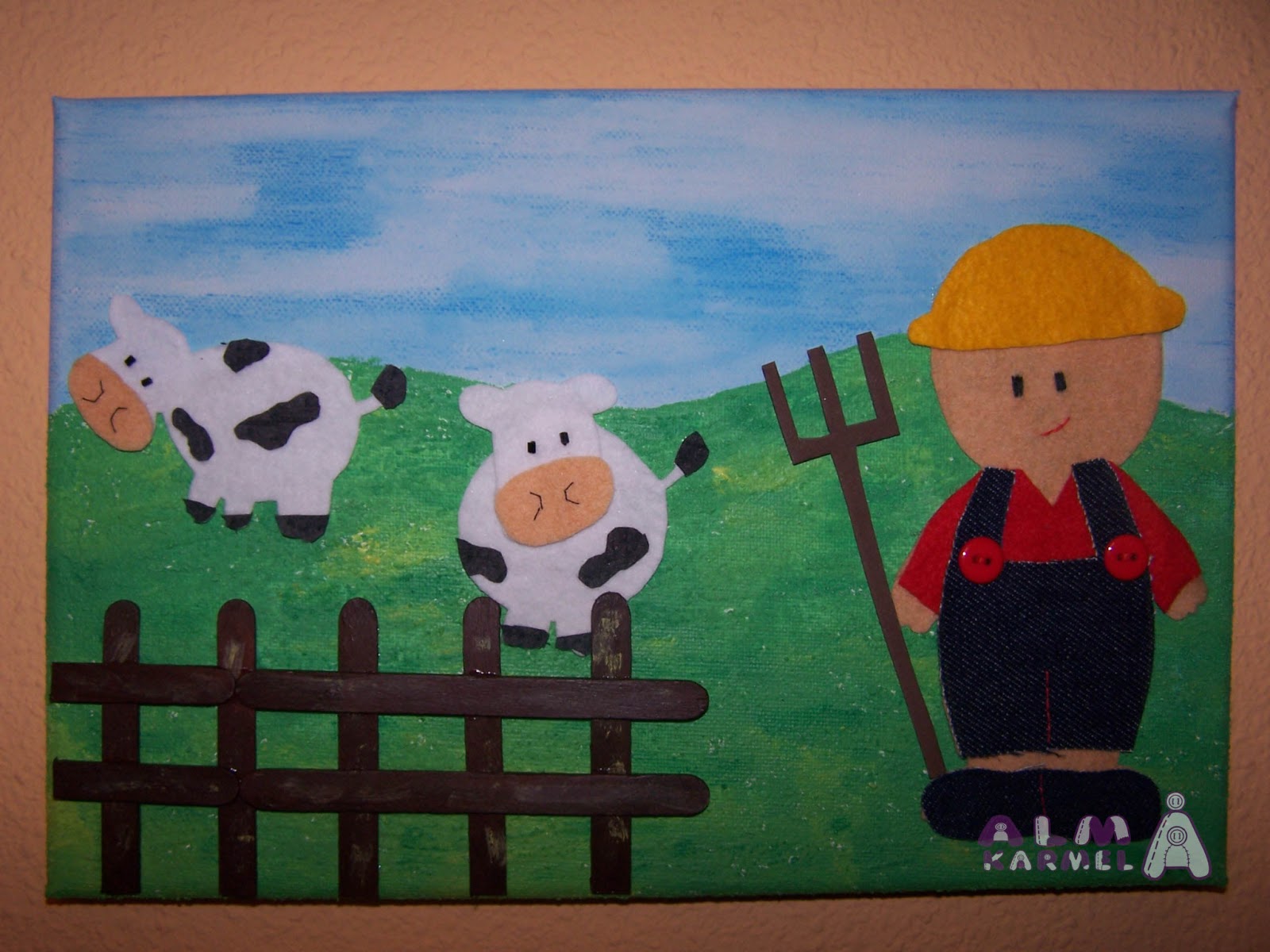 AlmaKarmela: CUADRO GRANJERO