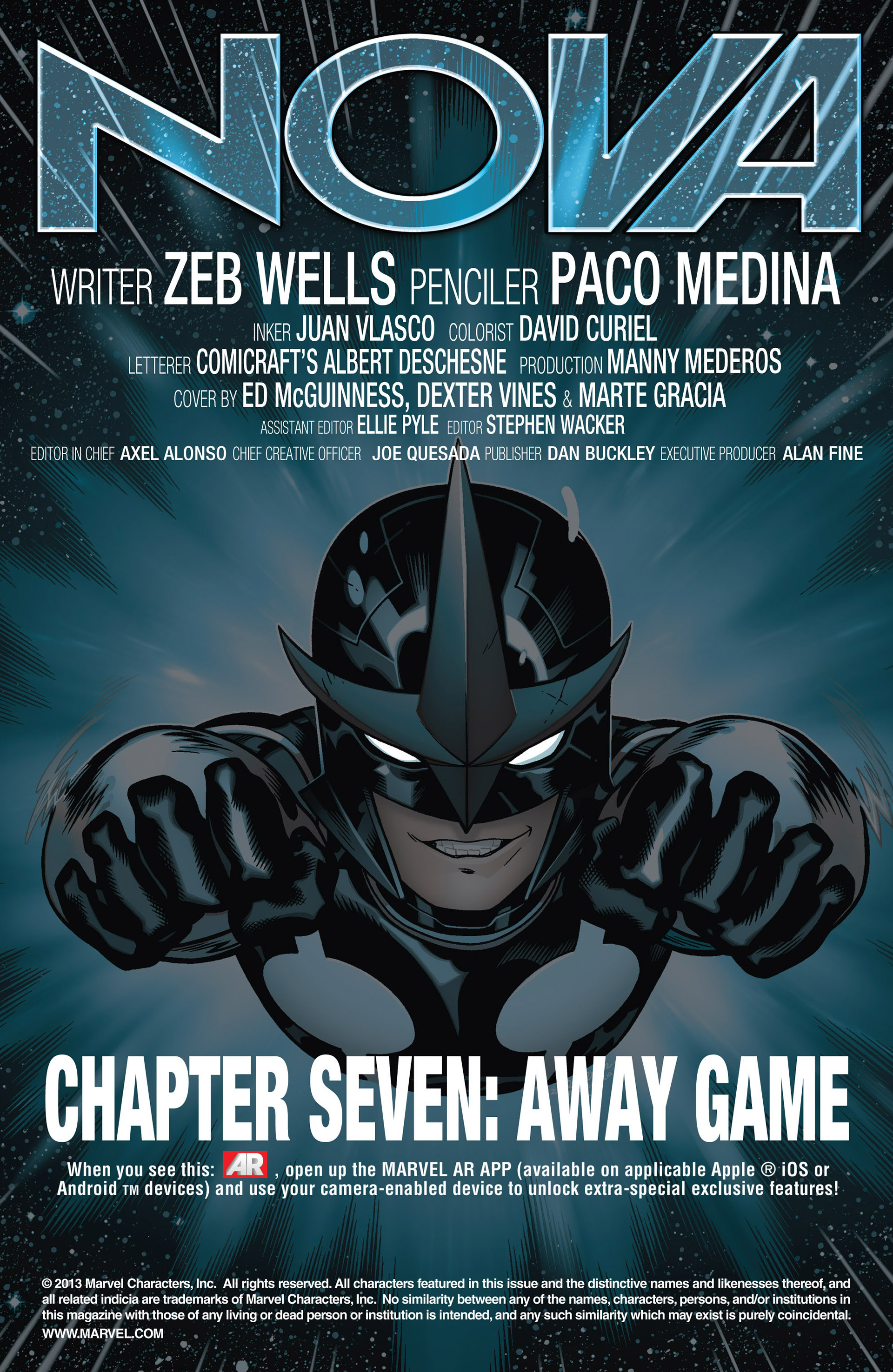 Read online Nova (2013) comic -  Issue #7 - 2