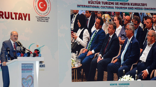 Konya, “Uluslararası Kültür Turizmi ve Medya Kurultayı”na ev sahipliği yapıyor.