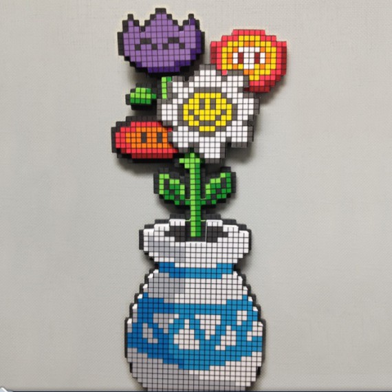 bouquet-fleurs-8-bits bouquet-fleurs-8-bits super mario