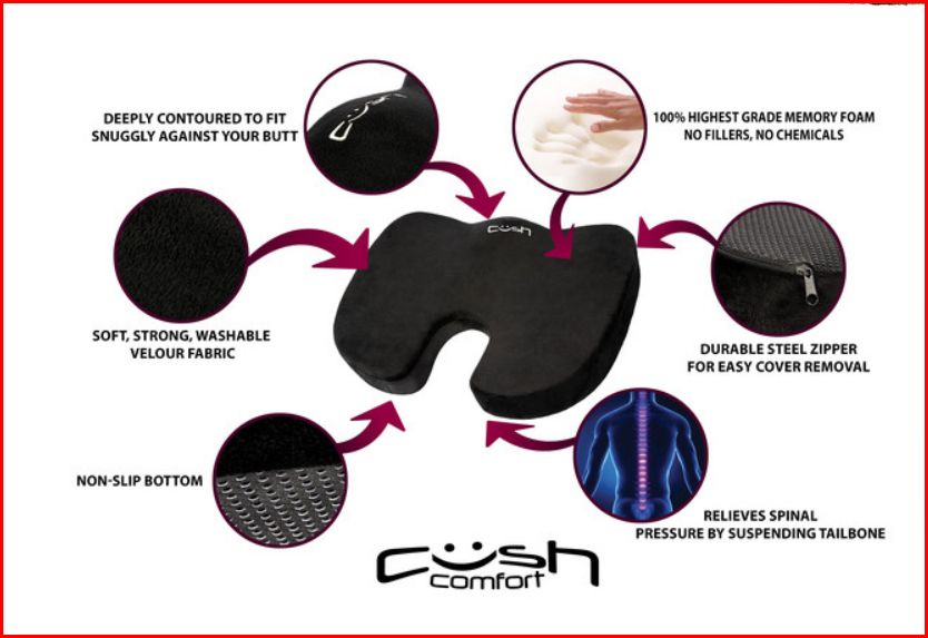Andrea's World Reviews: Cush Cushion Review: The World's Most