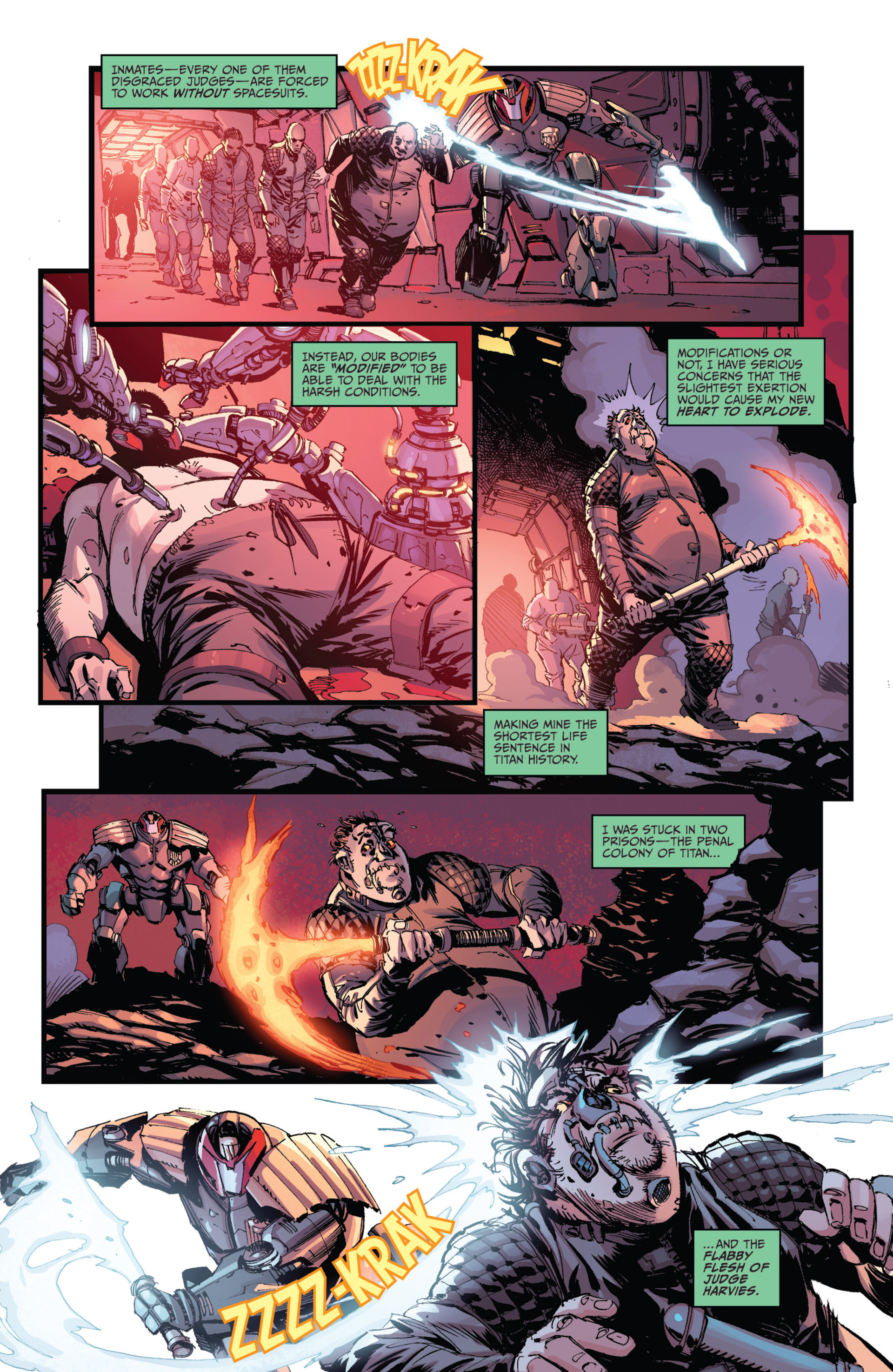 Read online Judge Dredd (2012) comic -  Issue #14 - 20