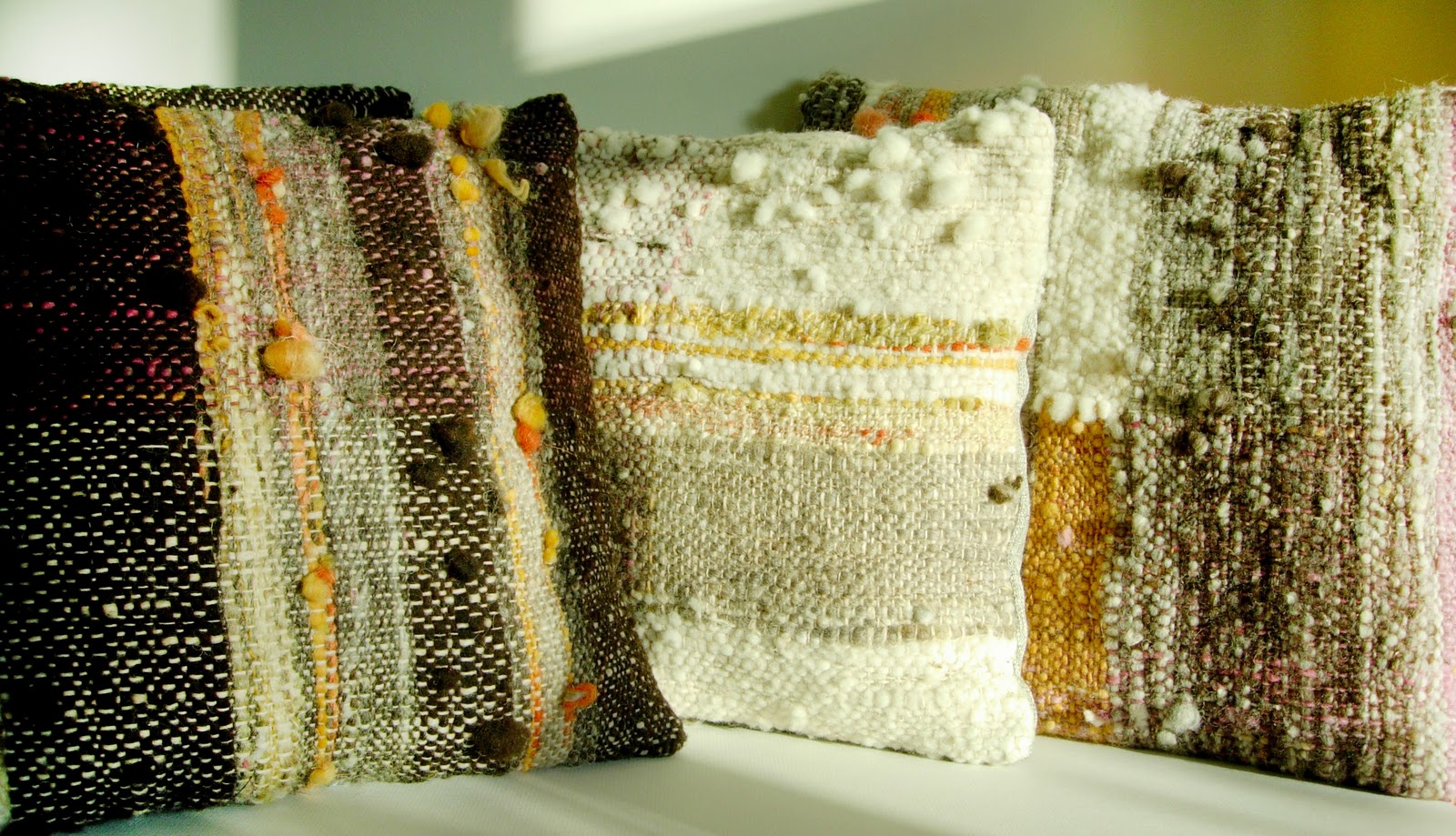 Greenwood Woman Hand woven natural dyed cushions