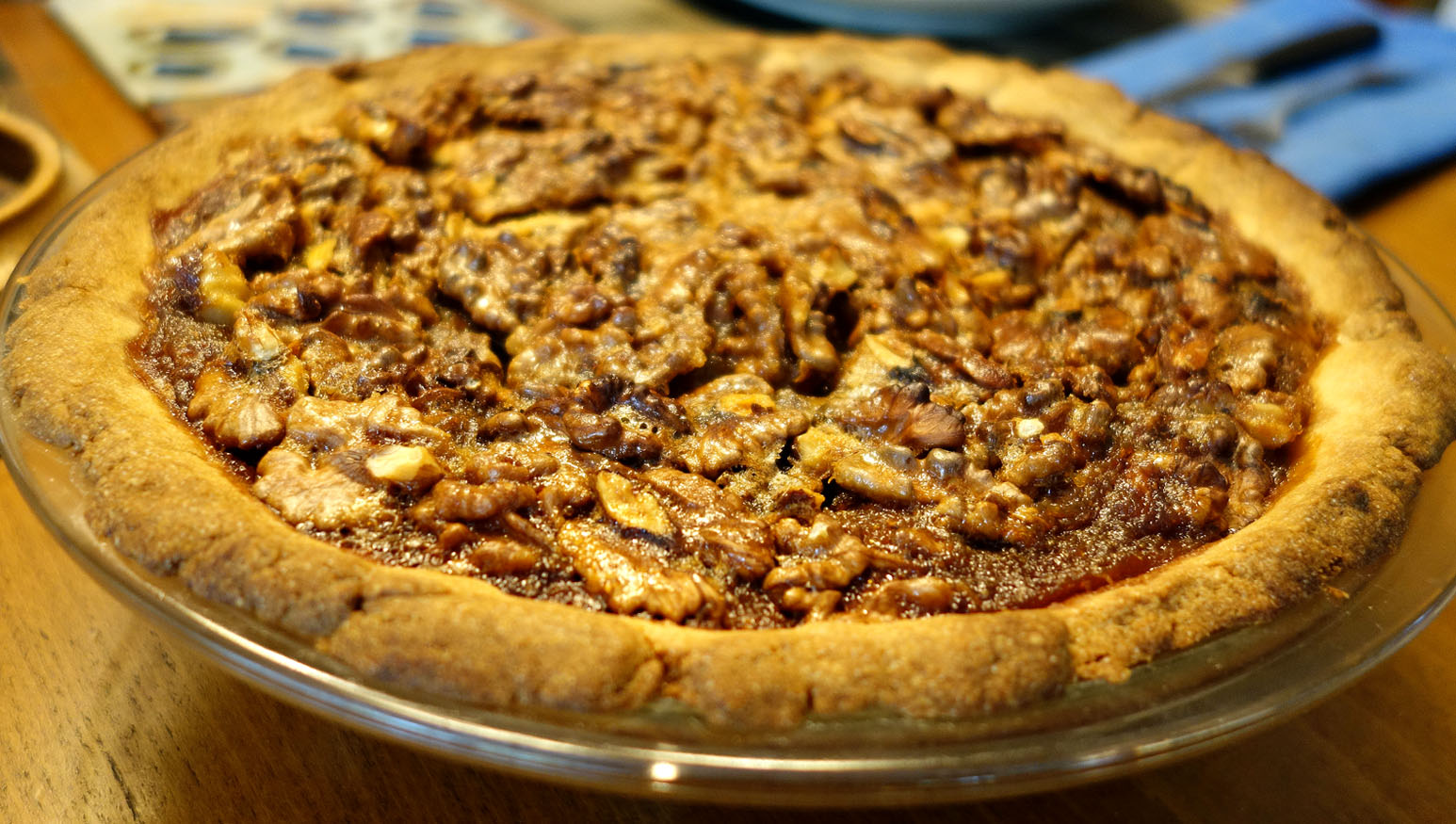 Living The Life In Saint Aignan Pecan Walnut Pie