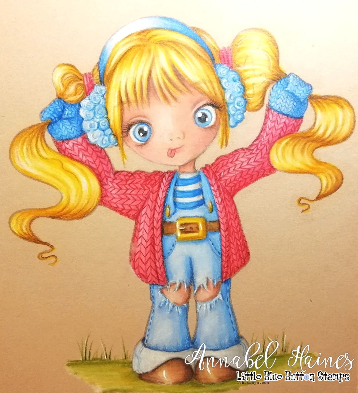 Cartway Cards Miss Lilly is being silly!