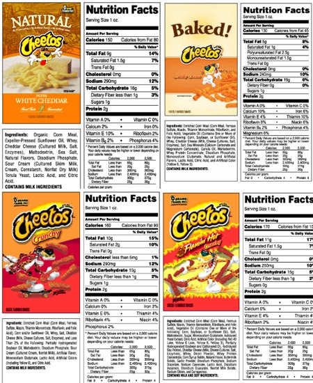 Finding Food Free of MSG: Cheetos MSG loaded, so sad.
