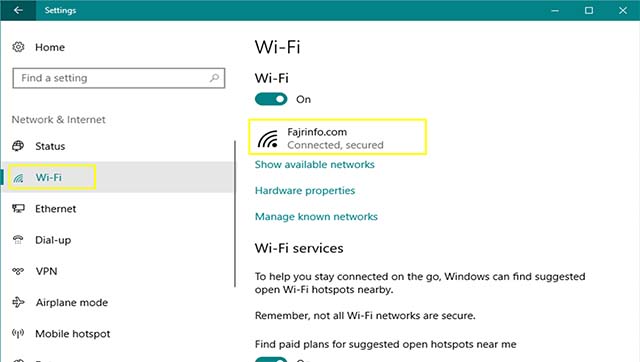Cara Hemat Kuota Pada Windows 10 Menggunakan Wifi Tethering Android