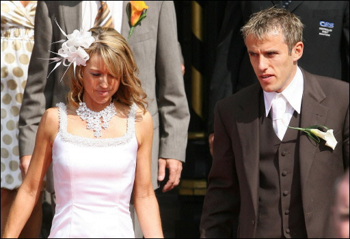 Red Carpet Wedding: Gary Neville and Emma Hadfield - Red Carpet Wedding