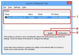 Canon IJ Network tool for Intel Mac