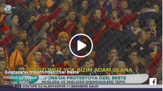 Galatasaray Taraftarından Takıma Besteli Protesto!