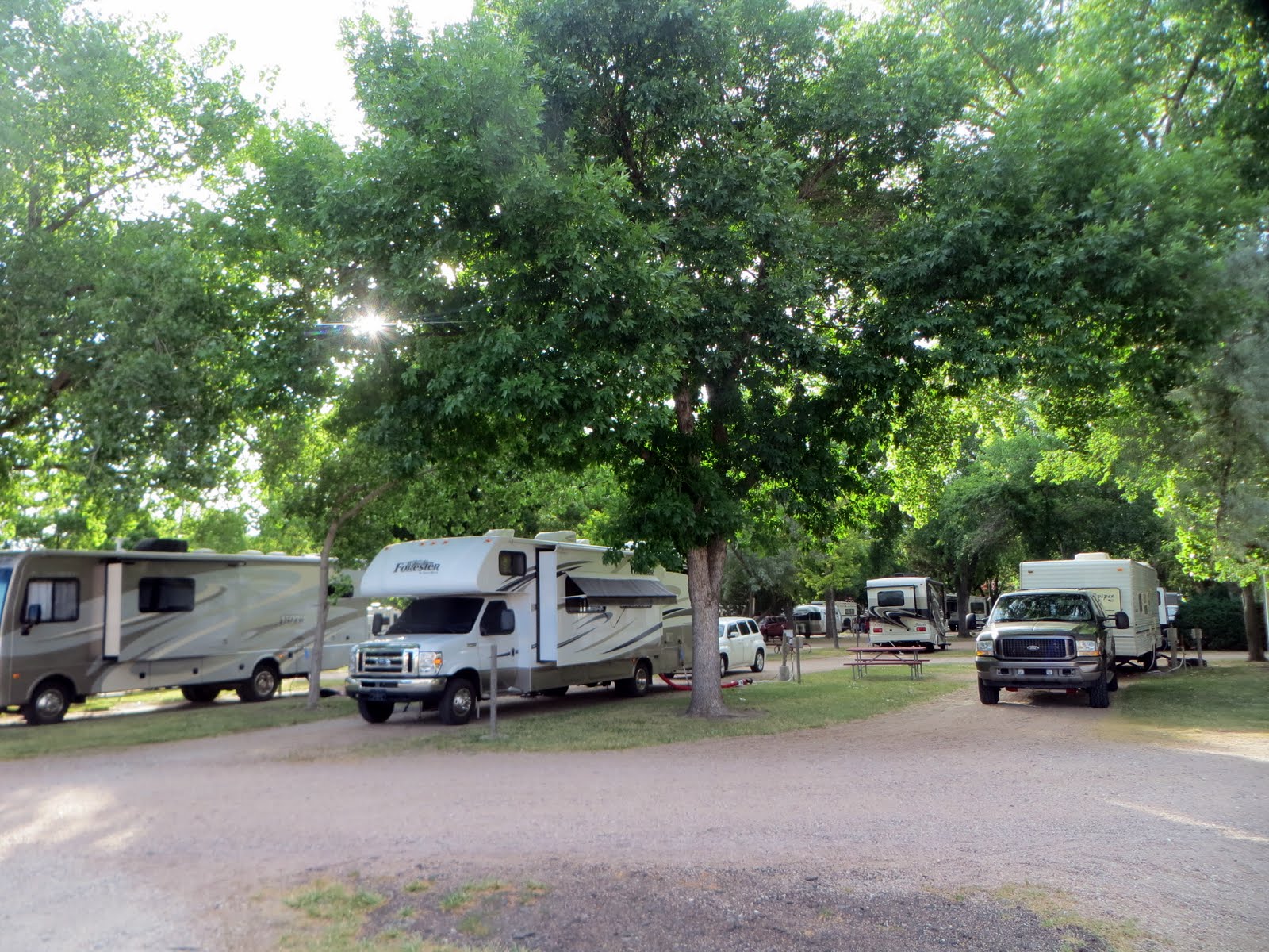 Bob and Linda's RV Travels 2 Holiday RV Park North Platte NE, June 2017