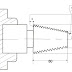 How to make taper threading program with fanuc g32 cycle ?