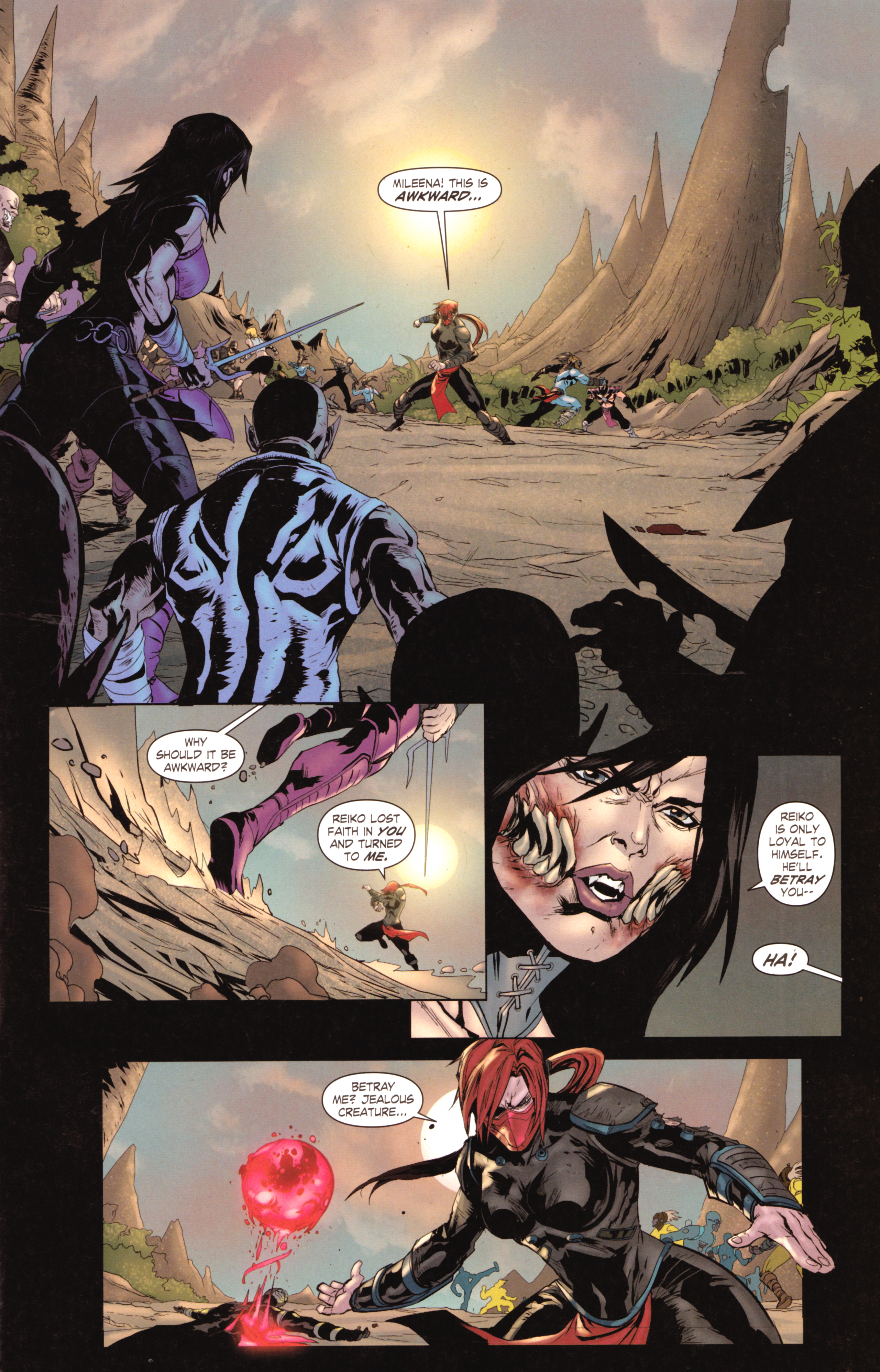 Read online Mortal Kombat X [II] comic -  Issue #9 - 15