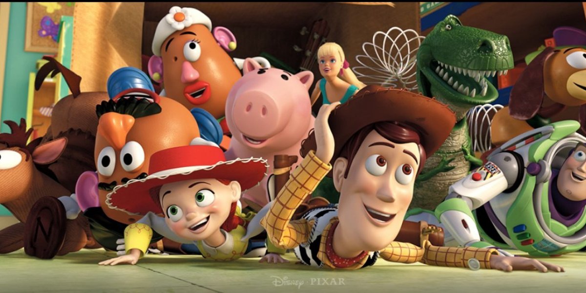 Toy Story (HD 720P y español Latino 1995) poster box code