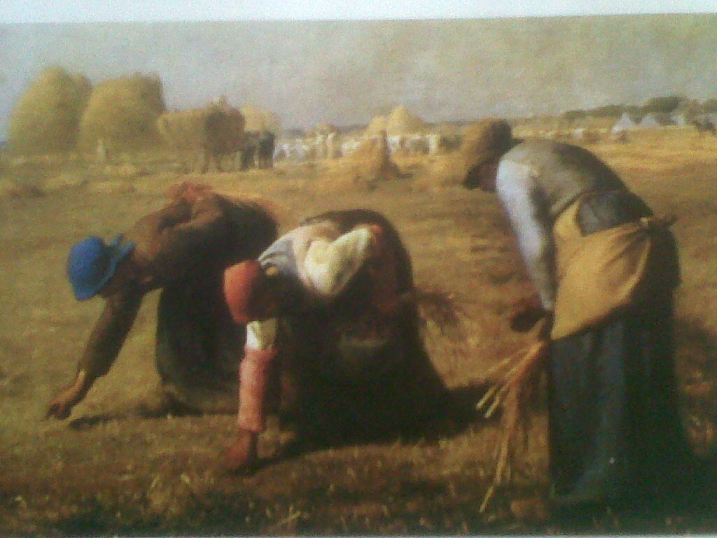 Historias de uno mismo Las espigadoras. Millet