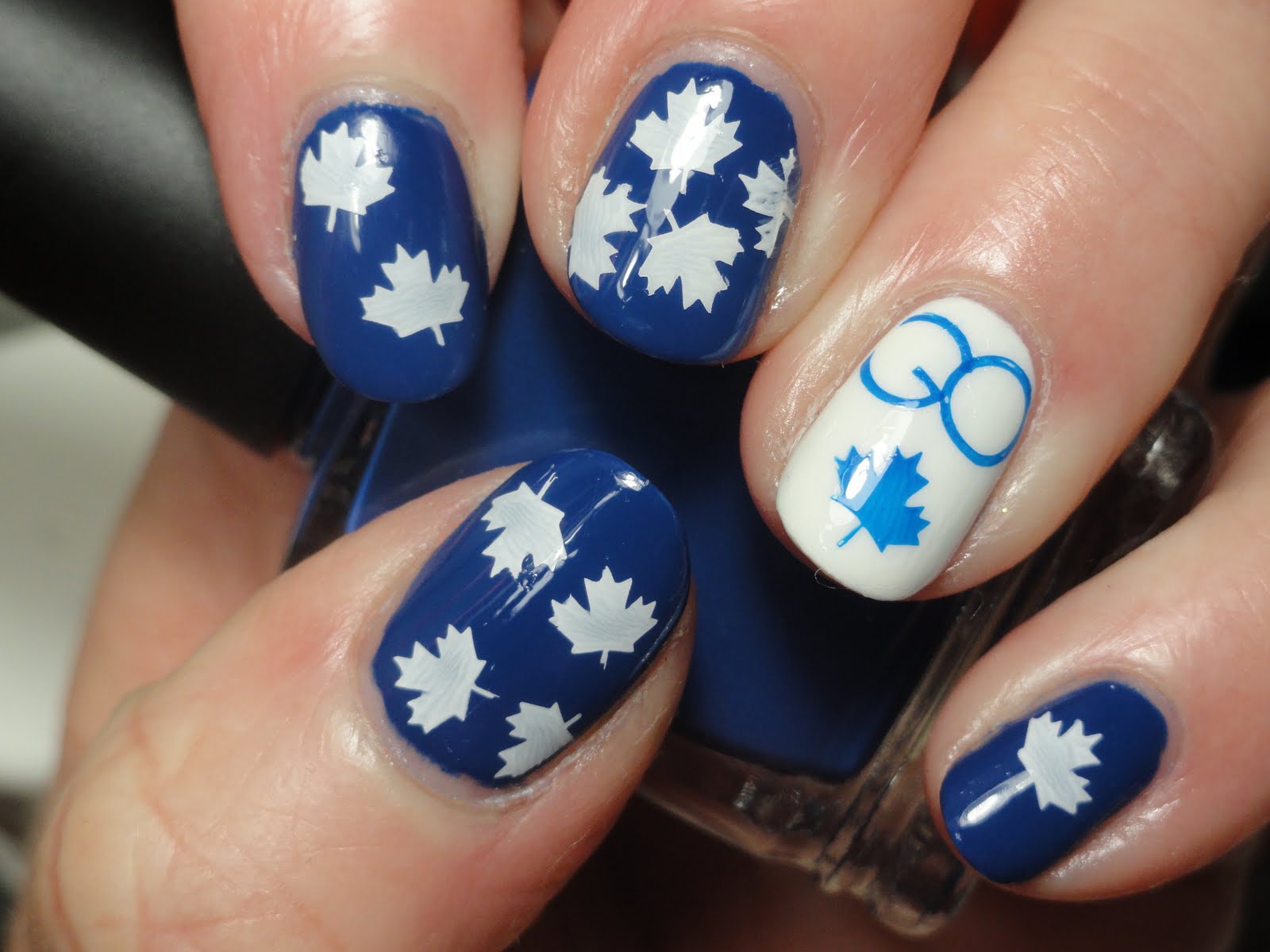 Canadian Nail Fanatic It's Hockey Night In Canada....