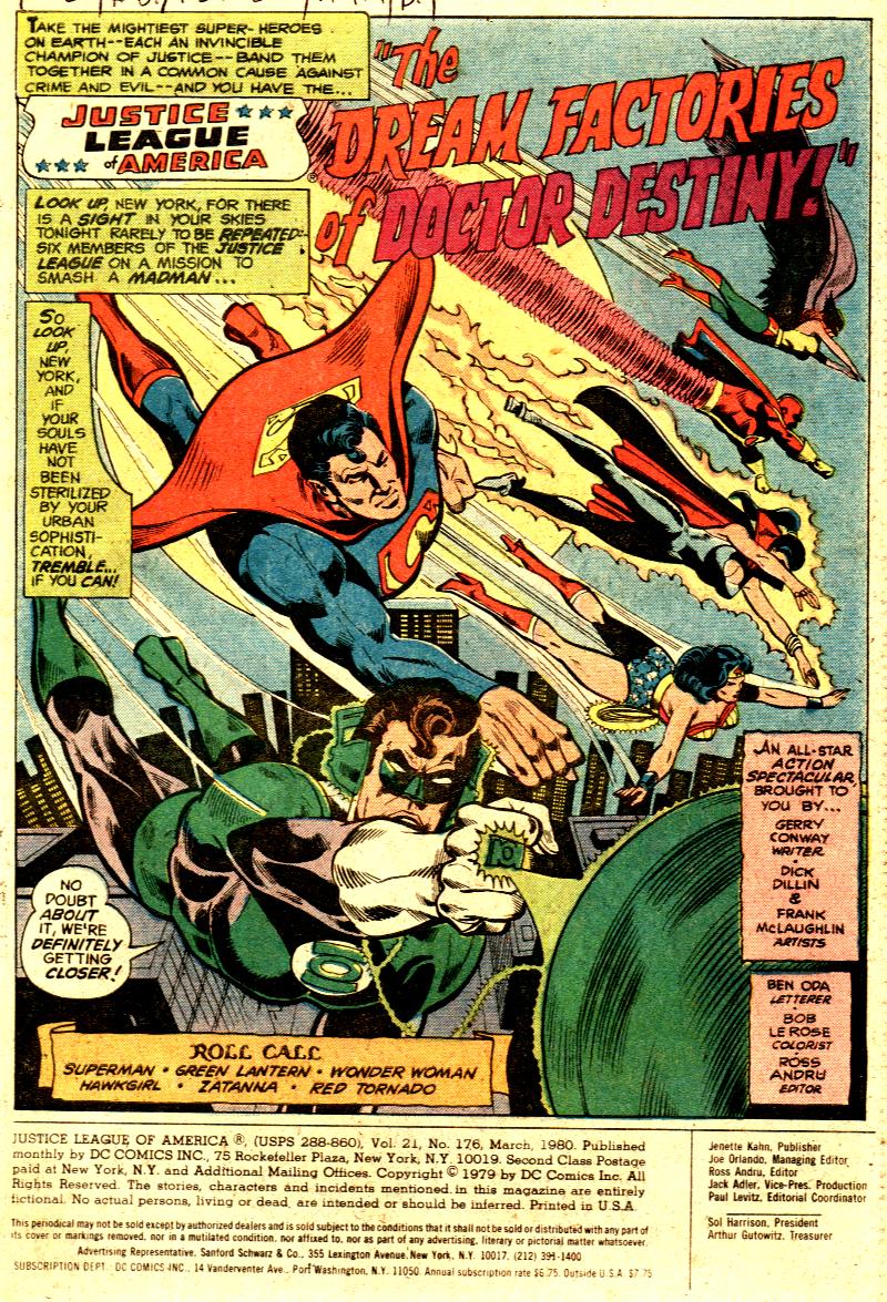 Justice League of America (1960) 176 Page 1