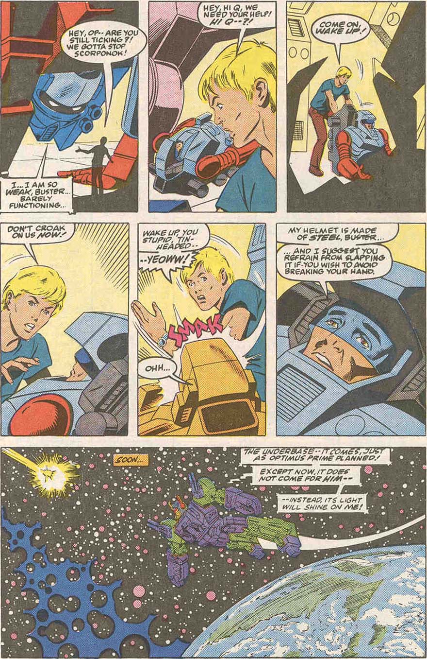 Read online The Transformers (1984) comic -  Issue #50 - 35