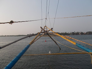 Chinese fishing nets of Fort Kochi.