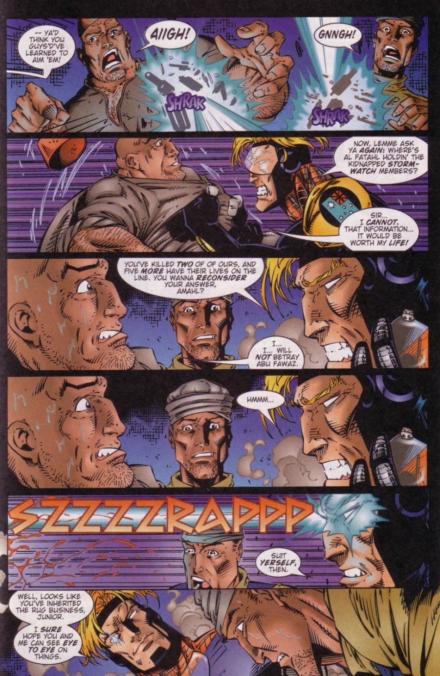 Read online Stormwatch (1993) comic -  Issue #31 - 16