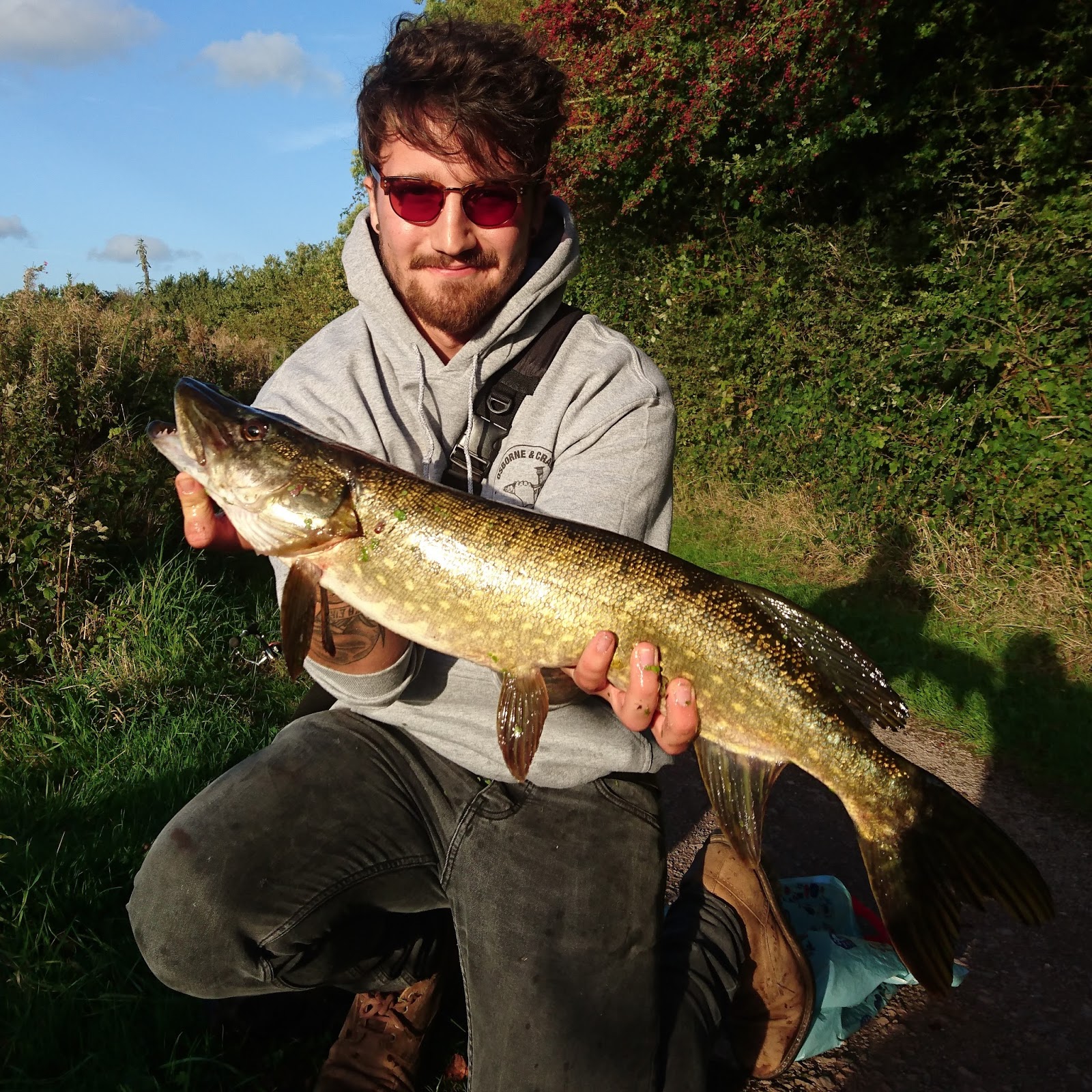 Ben Bassett Fishing Canal Pike & Slob Trout