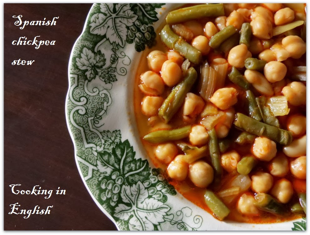 Cooking in English (o intentándolo): Spanish chickpea stew ...
