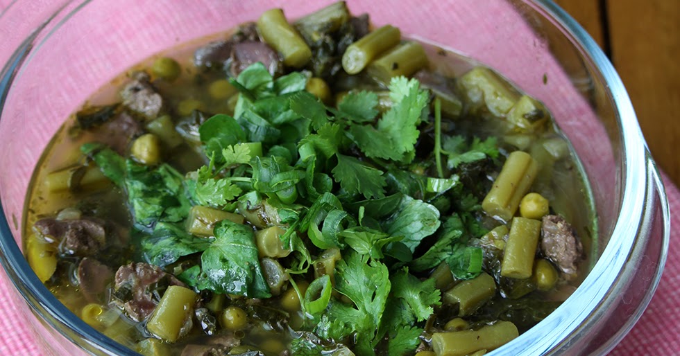 Nourish me lovingly Chicken liver soup (GF, DF, GRF)