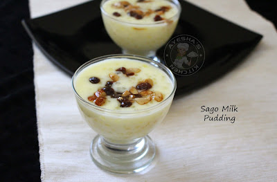 kheer payasam sabudana or sago yummy treat for party simple dessert after meal