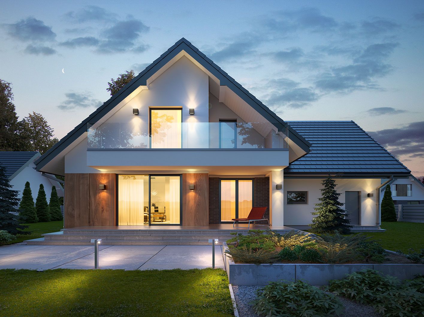 Casa con ático hermosos proyectos Plaza Digital