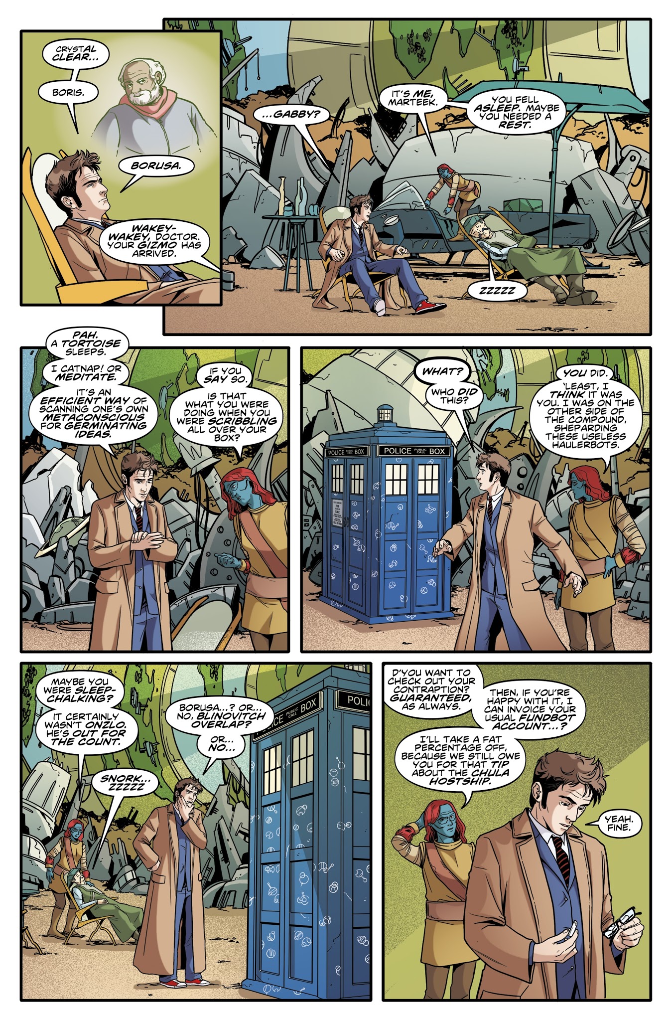 Read online Doctor Who: The Tenth Doctor Year Three comic -  Issue #7 - 15