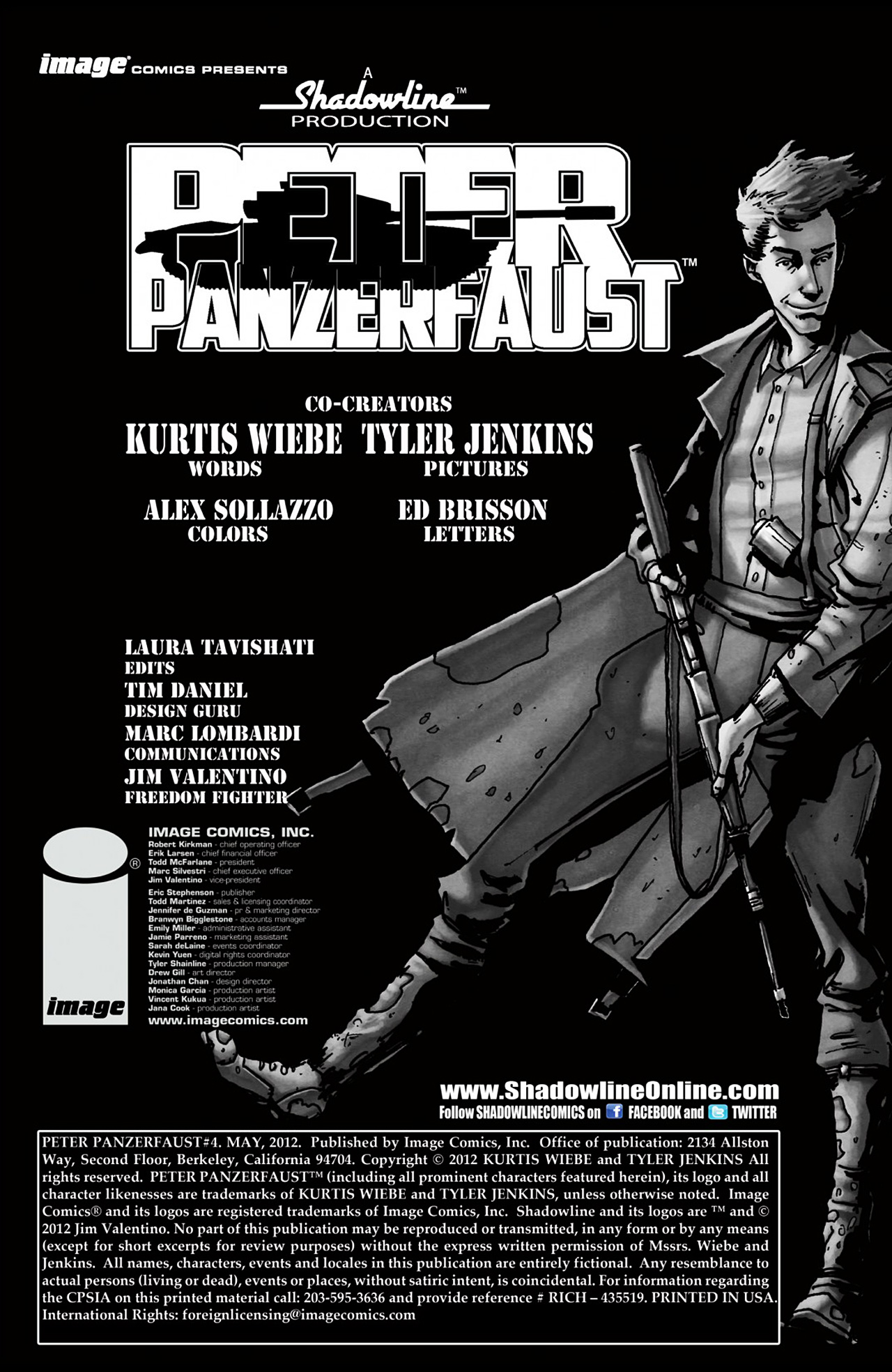 Read online Peter Panzerfaust comic -  Issue #4 - 2