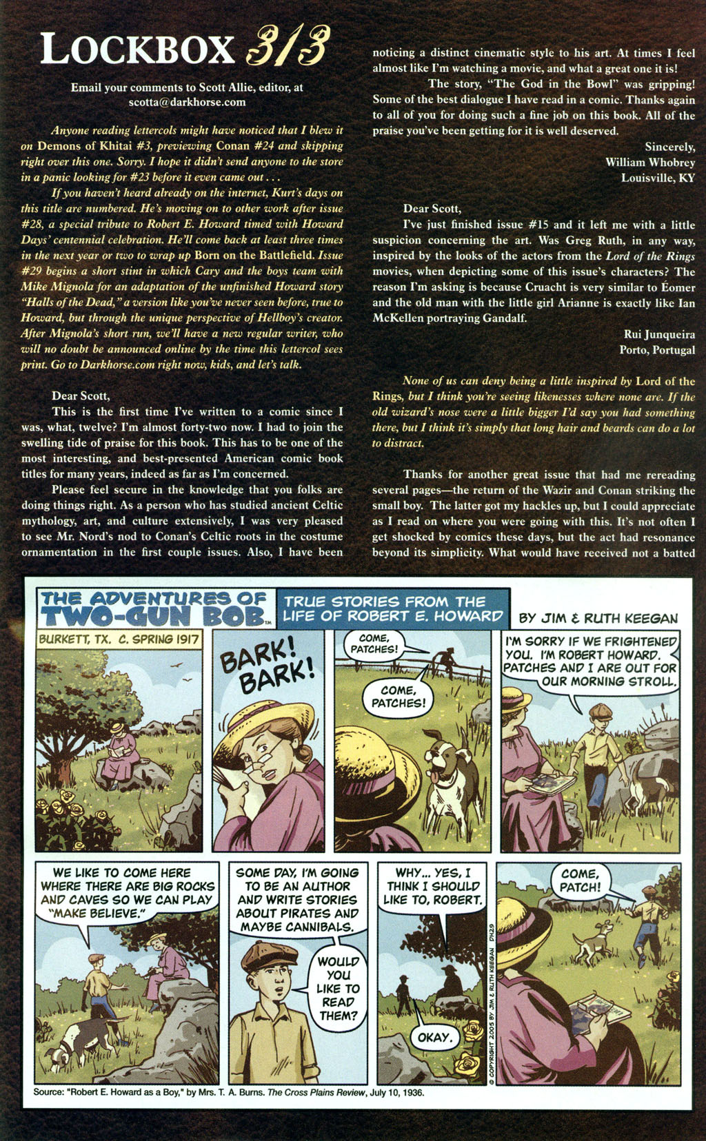 Read online Conan (2003) comic -  Issue #23 - 23